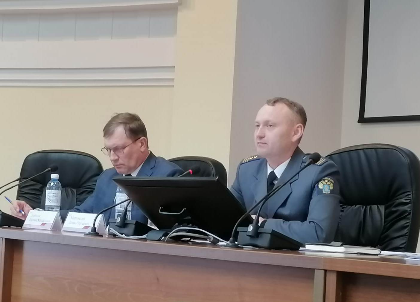 Рабочее совещание с руководством Новосибирского территориального управления Западно-Сибирской железной дороги